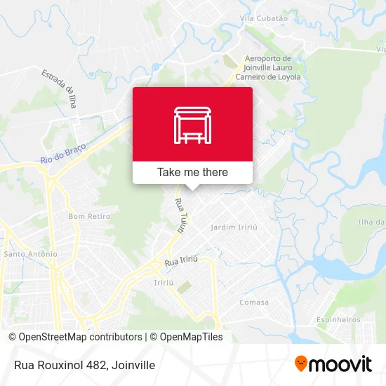 Rua Rouxinol 482 map