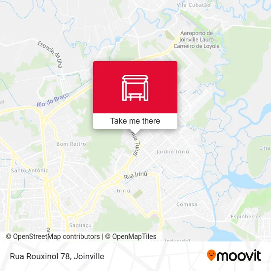 Rua Rouxinol 78 map