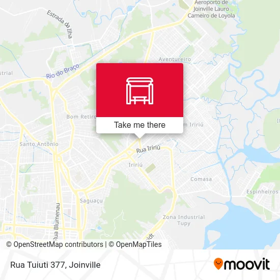 Rua Tuiuti 377 map