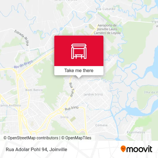 Rua Adolar Pohl 94 map
