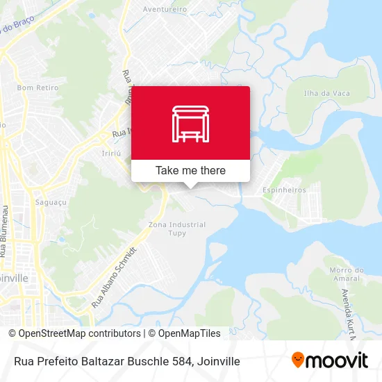 Rua Prefeito Baltazar Buschle 584 map