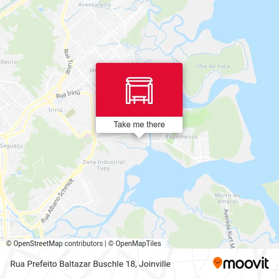 Rua Prefeito Baltazar Buschle 18 map