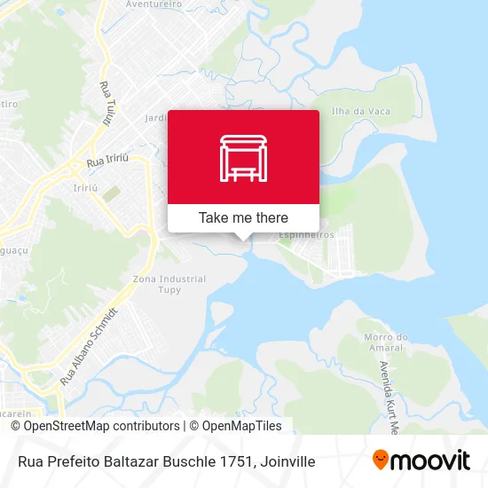 Rua Prefeito Baltazar Buschle 1751 map