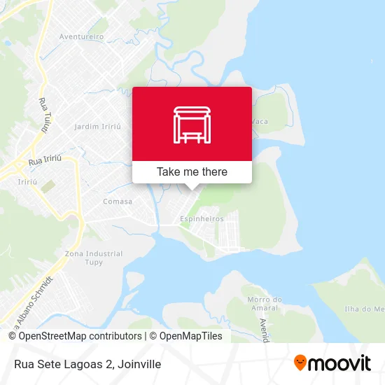 Rua Sete Lagoas 2 map