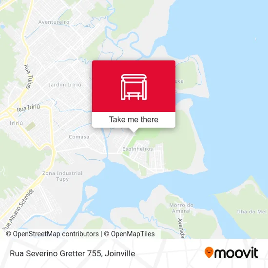 Rua Severino Gretter 755 map