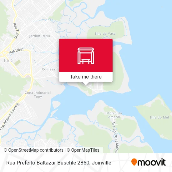Rua Prefeito Baltazar Buschle 2850 map