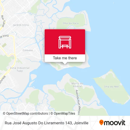 Rua José Augusto Do Livramento 143 map
