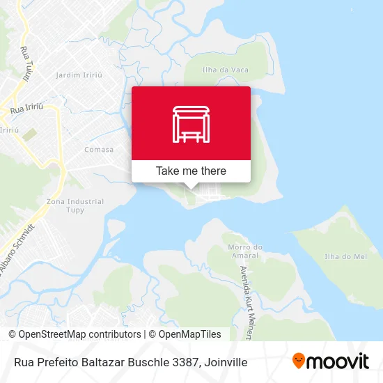 Rua Prefeito Baltazar Buschle 3387 map