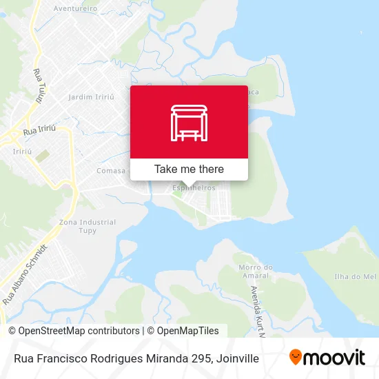 Rua Francisco Rodrigues Miranda 295 map