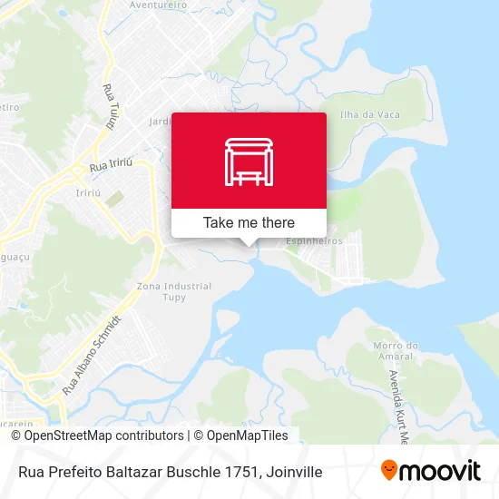 Rua Prefeito Baltazar Buschle 1751 map