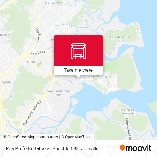 Rua Prefeito Baltazar Buschle 693 map