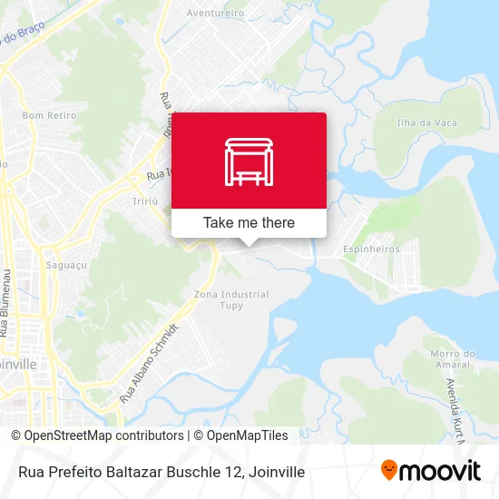 Rua Prefeito Baltazar Buschle 12 map