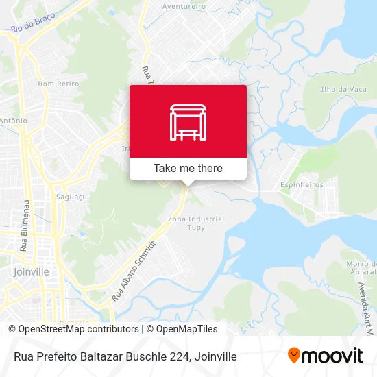 Rua Prefeito Baltazar Buschle 224 map