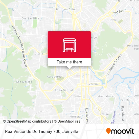 Rua Visconde De Taunay 700 map