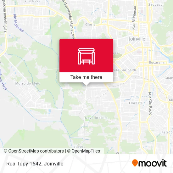 Rua Tupy 1642 map