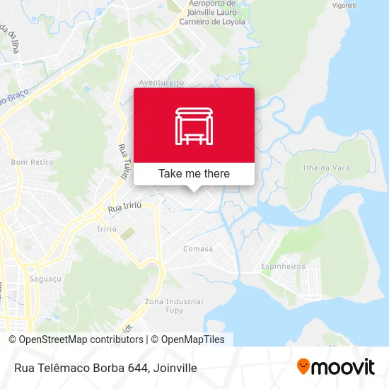 Rua Telêmaco Borba 644 map