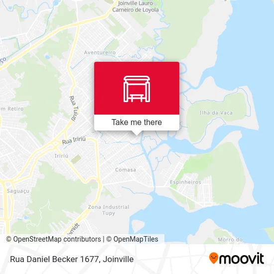 Rua Daniel Becker 1677 map