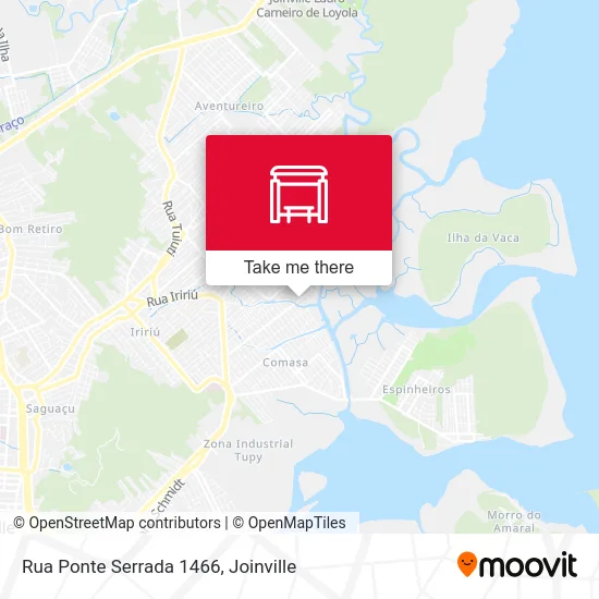 Rua Ponte Serrada 1466 map