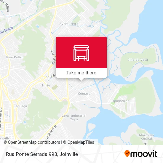 Rua Ponte Serrada 993 map