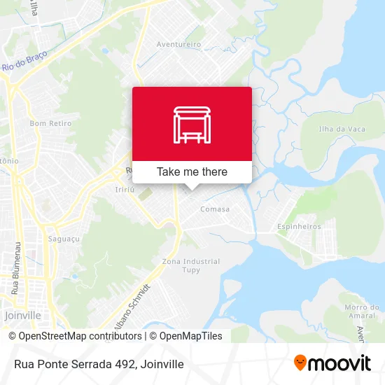 Rua Ponte Serrada 492 map