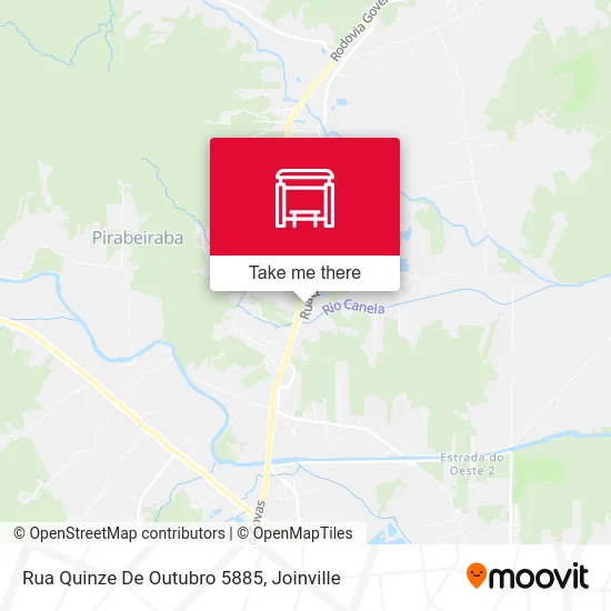 Rua Quinze De Outubro 5885 map