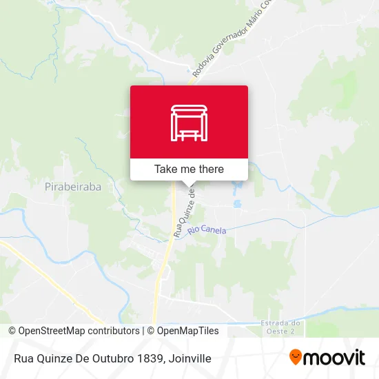 Rua Quinze De Outubro 1839 map