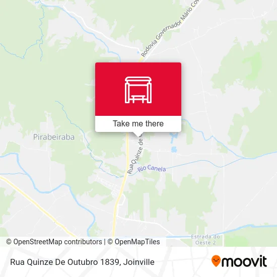 Rua Quinze De Outubro 1839 map