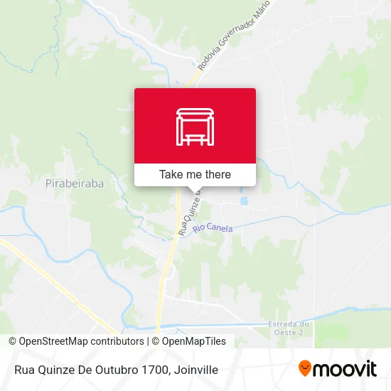 Rua Quinze De Outubro 1700 map