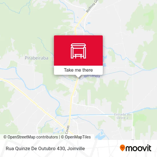 Rua Quinze De Outubro 430 map