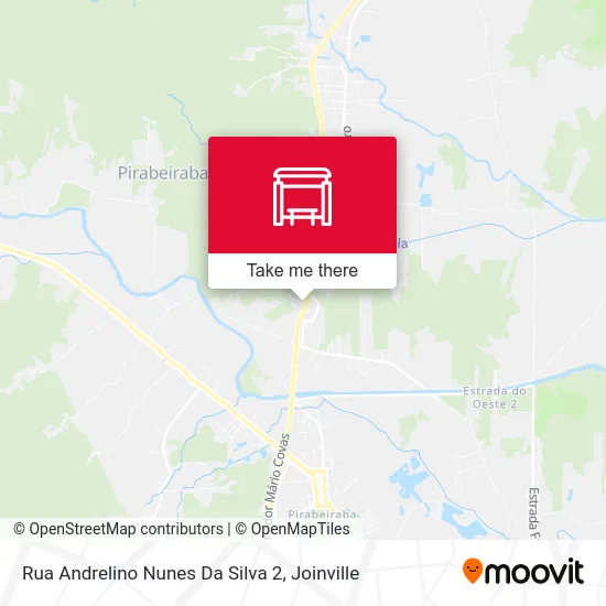 Rua Andrelino Nunes Da Silva 2 map