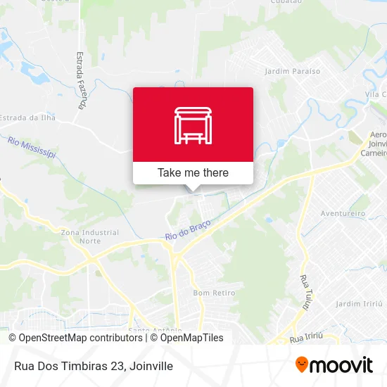 Rua Dos Timbiras 23 map