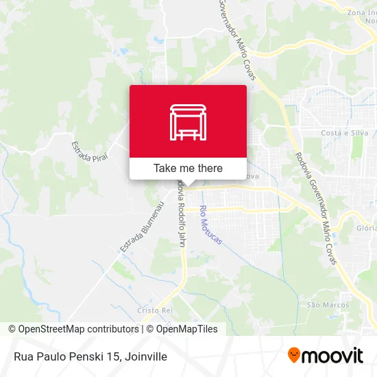 Rua Paulo Penski 15 map