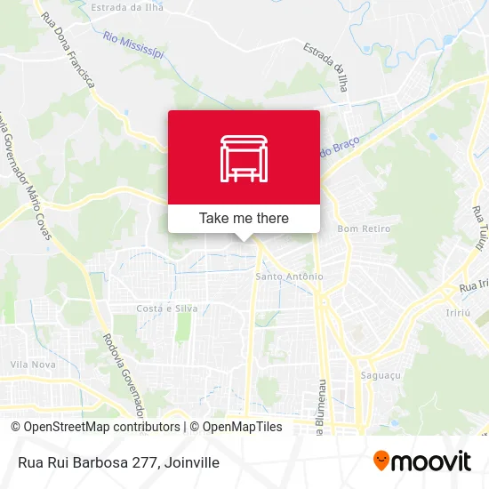 Rua Rui Barbosa 277 map