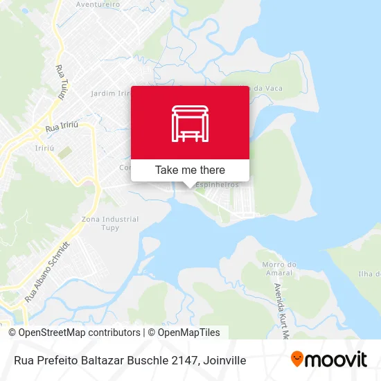 Rua Prefeito Baltazar Buschle 2147 map