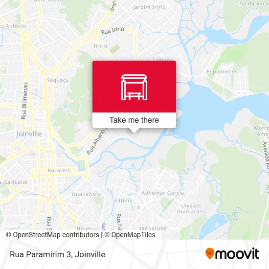 Rua Paramirim 3 map