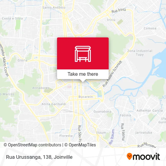 Rua Urussanga, 138 map