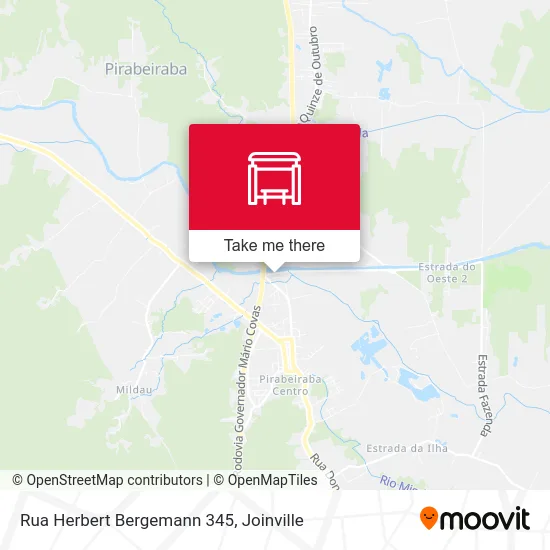 Rua Herbert Bergemann 345 map