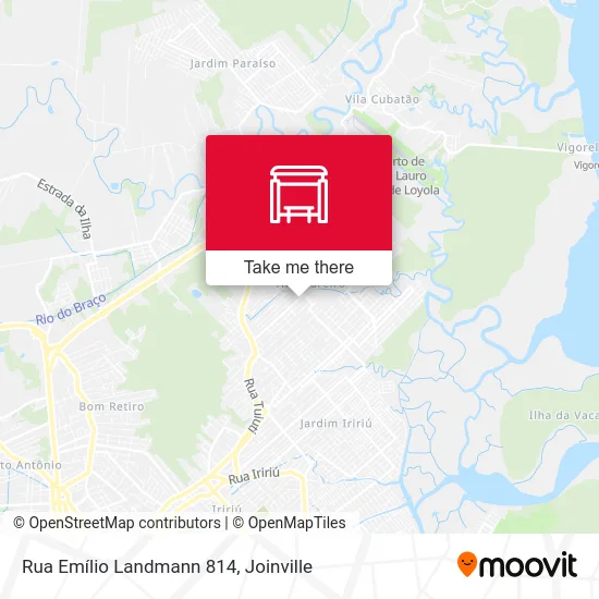 Rua Emílio Landmann 814 map