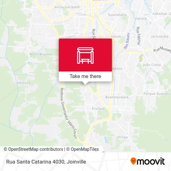 Rua Santa Catarina 4030 map