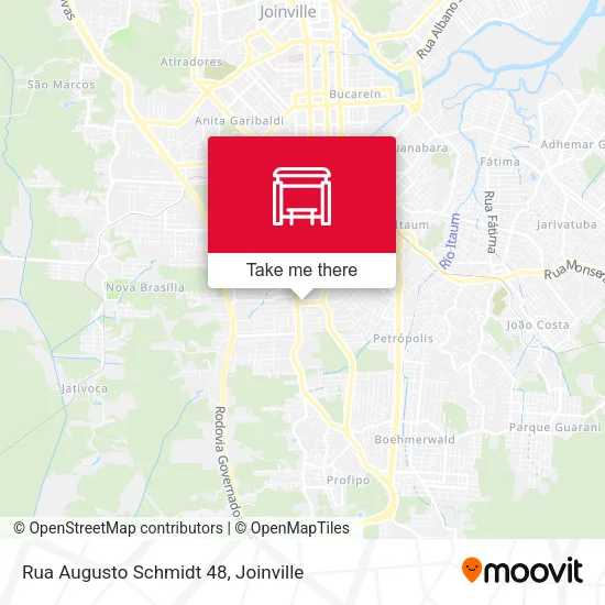 Rua Augusto Schmidt 48 map