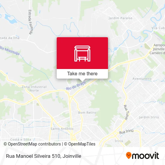 Rua Manoel Silveira 510 map