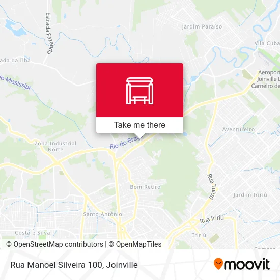 Rua Manoel Silveira 100 map