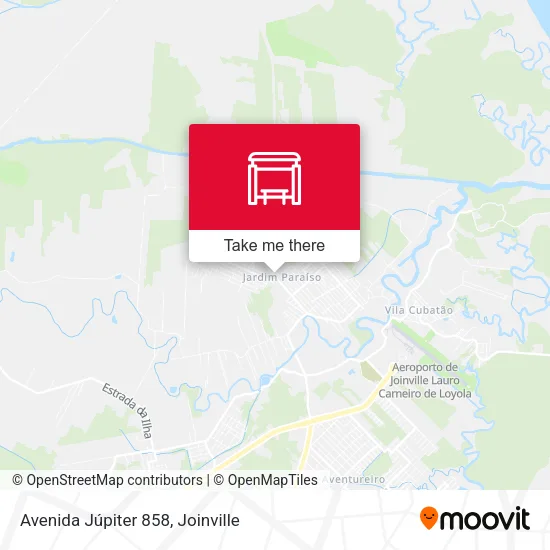 Avenida Júpiter 858 map
