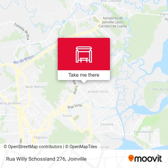 Rua Willy Schossland 276 map