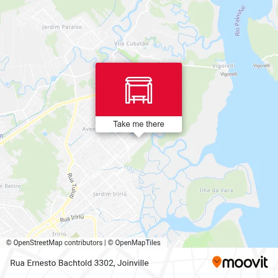 Rua Ernesto Bachtold 3302 map