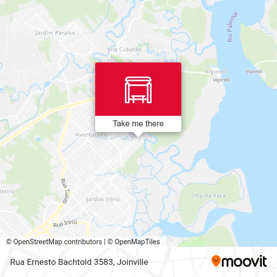 Rua Ernesto Bachtold 3583 map