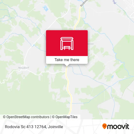 Rodovia Sc 413 12764 map