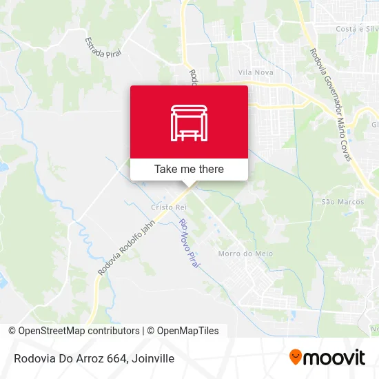 Rodovia Do Arroz 664 map