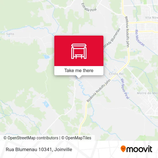 Rua Blumenau 10341 map