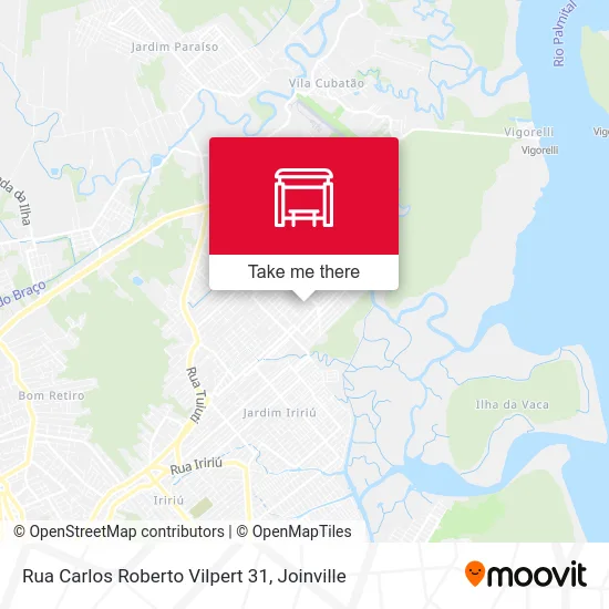 Rua Carlos Roberto Vilpert 31 map
